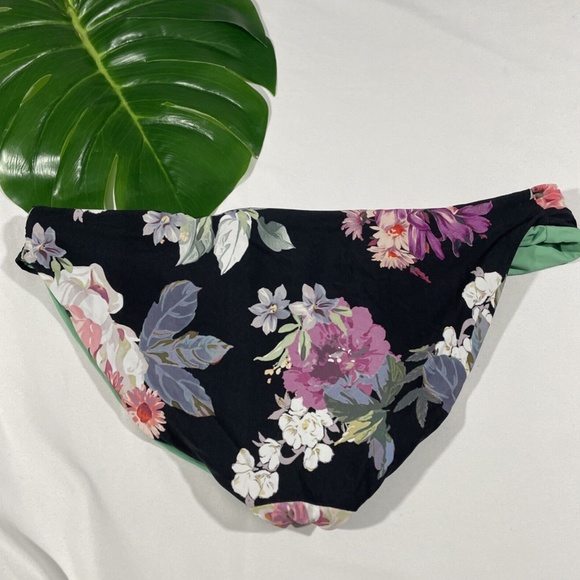NEW Becca [ XL ]‎ Floral Spring Fling Tab Side Hipster Bikini Bottom - Picture 8 of 10